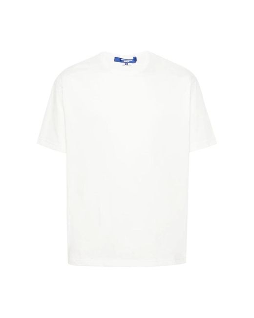 Junya Watanabe Weiße t-shirts und polos mit seitenschlitzen in White für Herren