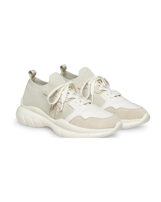 Stuart Weitzman Natural Sneakers