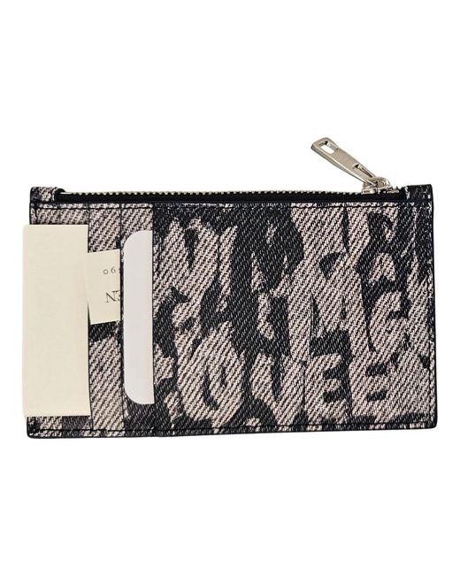 Wallets & Cardholders McQueen de hombre de color Metallic