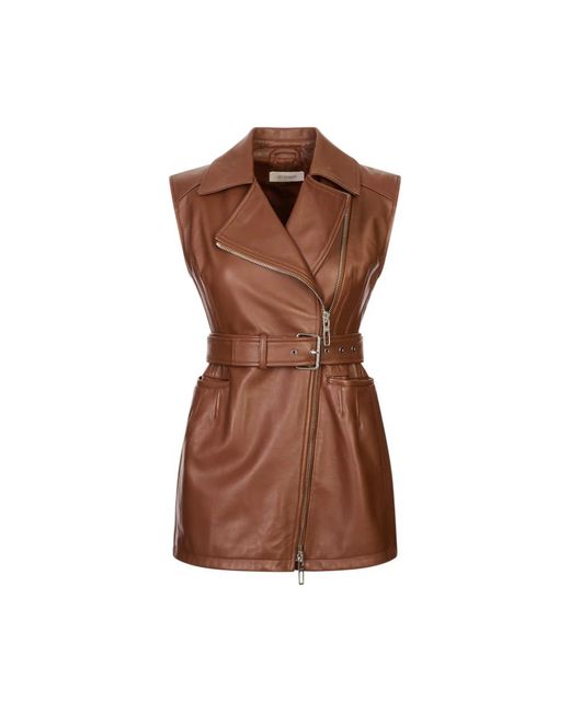Sportmax Brown Waistcoats