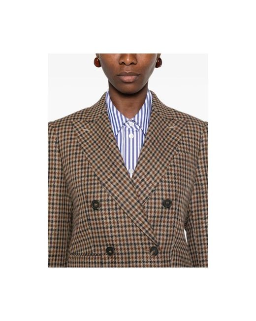 Max Mara Blazers in het Brown
