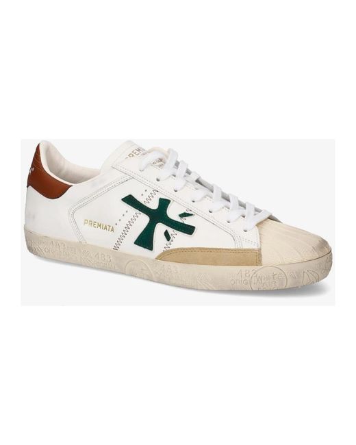 Premiata White Sneakers for men
