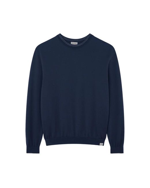 Paul & Shark Riviera Crewneck Sweater in het Blue voor heren