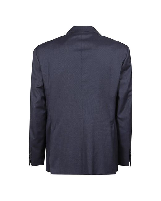Tagliatore Blue Single Breasted Suits for men