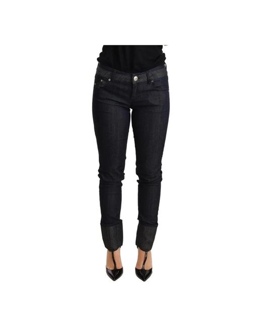 Ermanno Scervino Black Slim-Fit Jeans