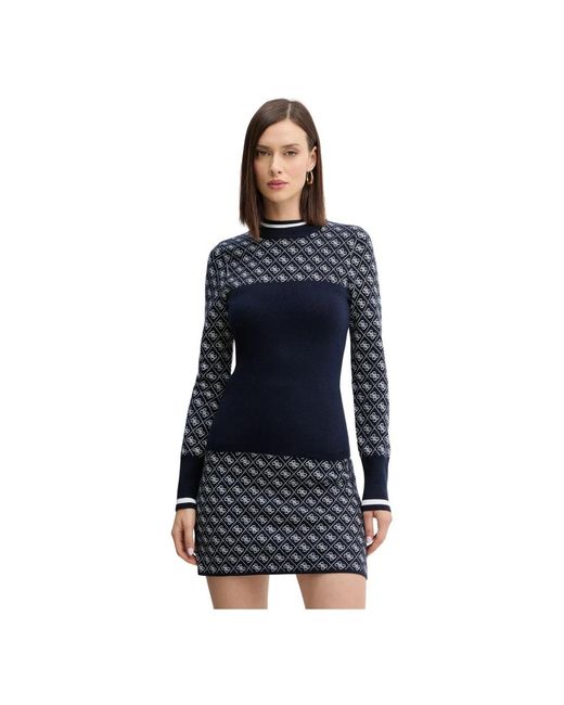 Guess Aubrey Sweater in het Blue