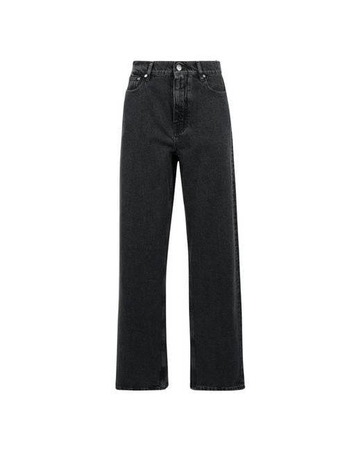 Jil Sander Black Straight Fit Jeans