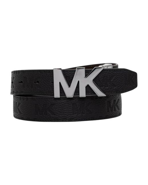 Belts di Michael Kors in Black da Uomo