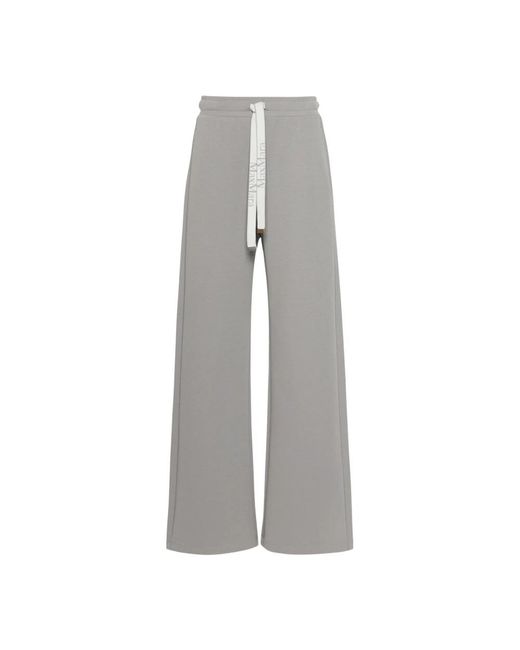 Max Mara Wijde Broek in het Gray