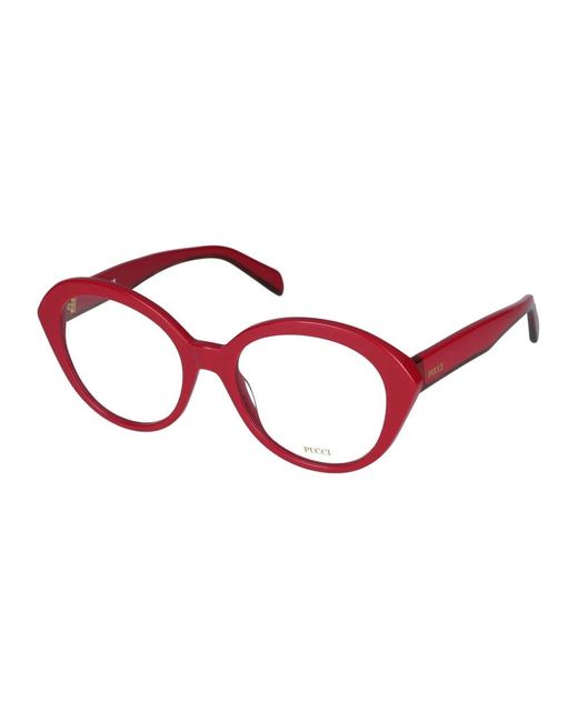 Emilio Pucci Red Glasses