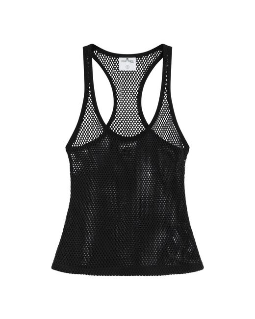 Courreges Black Elegantes Schwarzes Top
