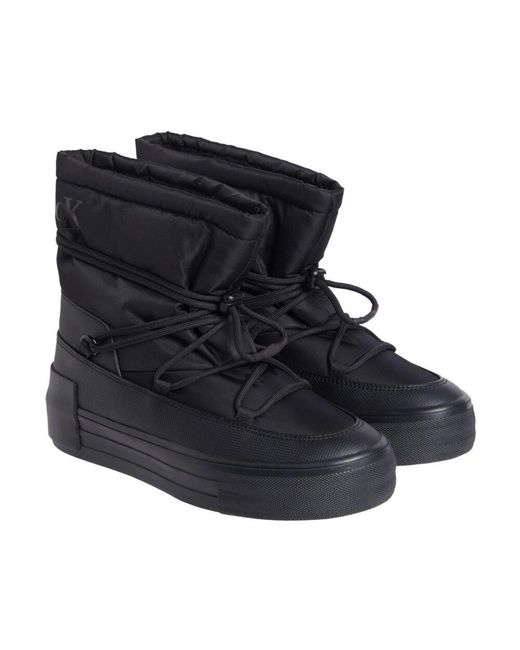 Calvin Klein Blue Winter Boots