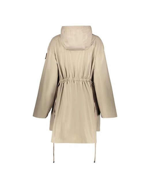 Parajumpers Natural True Trenchcoat Mit Kapuze