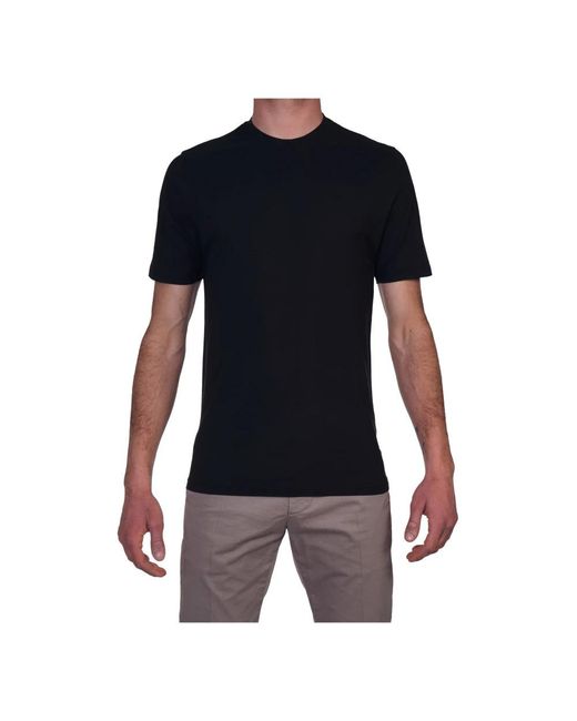 Alpha Studio Black T-Shirts for men