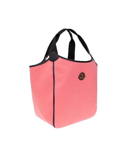 Moncler Pink Tote Bags