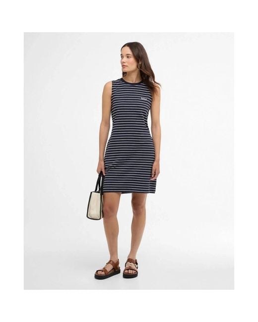 Barbour Blue Short Dresses