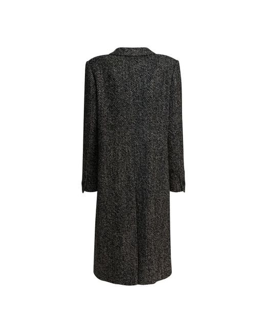 Tagliatore Single-Breasted Coats in het Black