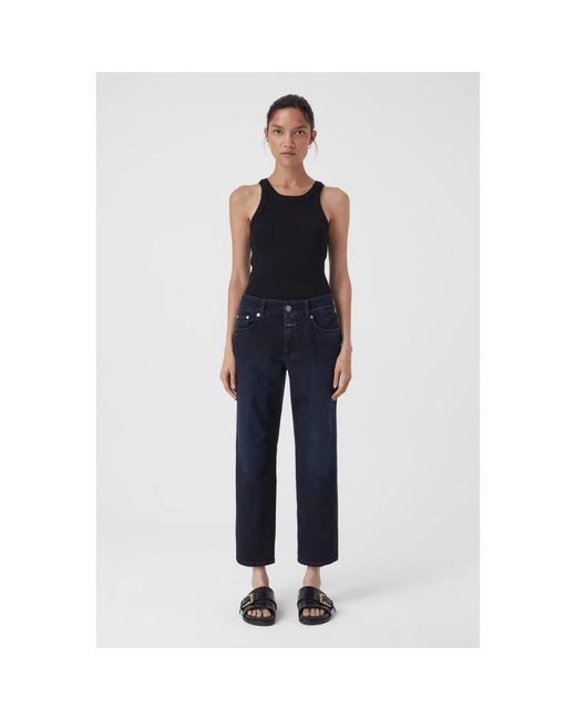 Closed Blue Straight Fit Jeans