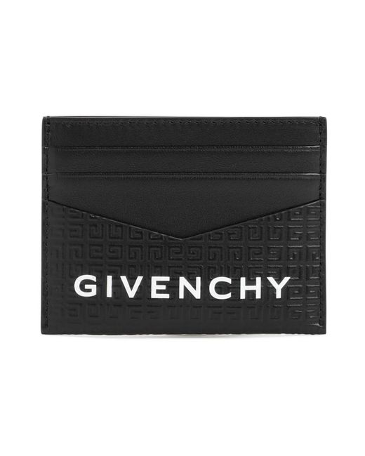 Givenchy Wallets & cardholders,kartenhalter aus micro 4g leder,schwarze geldbörsen für männer in Black für Herren