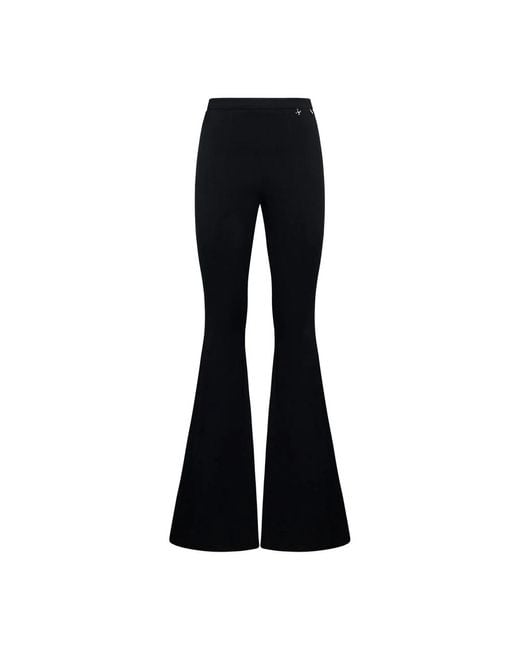 Silvian Heach Wijde Broek Met Uitlopende Pijpen in het Black