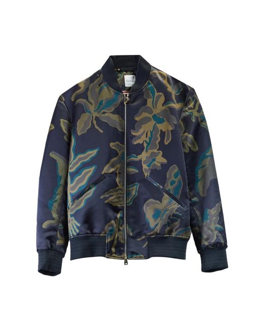 Paul Smith Blue Bomber Jackets for men