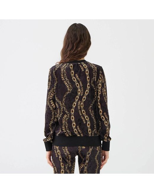 Versace Jeans Couture Black Sweatshirts