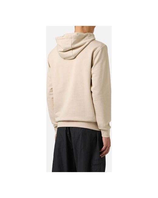 Iceberg Hoodies & Sweatvesten ,Katoen Slim Fit Hoodie in het Natural voor heren