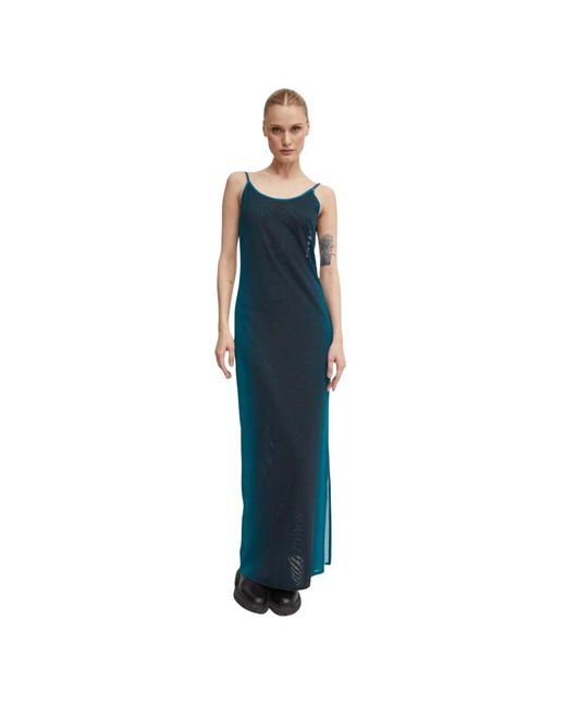 Won Hundred Maxi Jurk in het Blue