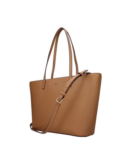 Tory Burch Brown Shopping Bags