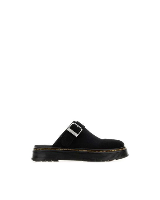 Dr. Martens Black Mules