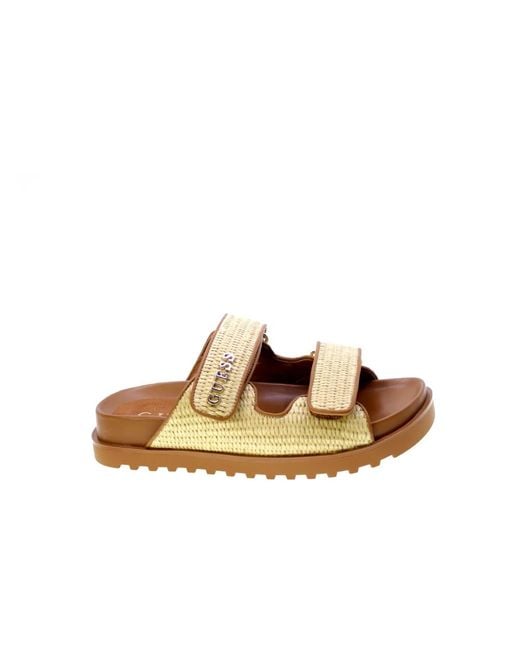 Guess Brown Sliders