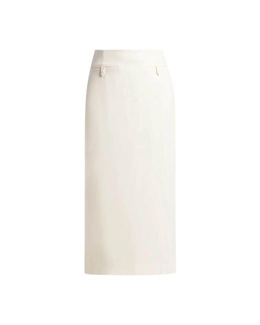 Staud White Midi Skirts