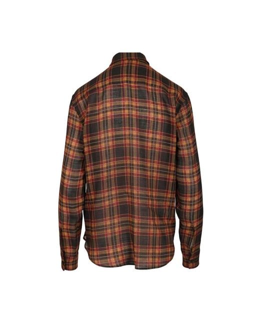 Saint Laurent Brown Shirts