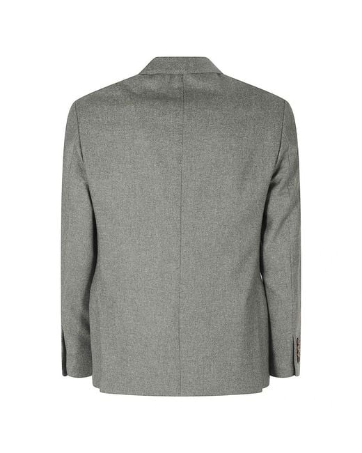 Single Breasted Suits Eleventy pour homme en coloris Gray