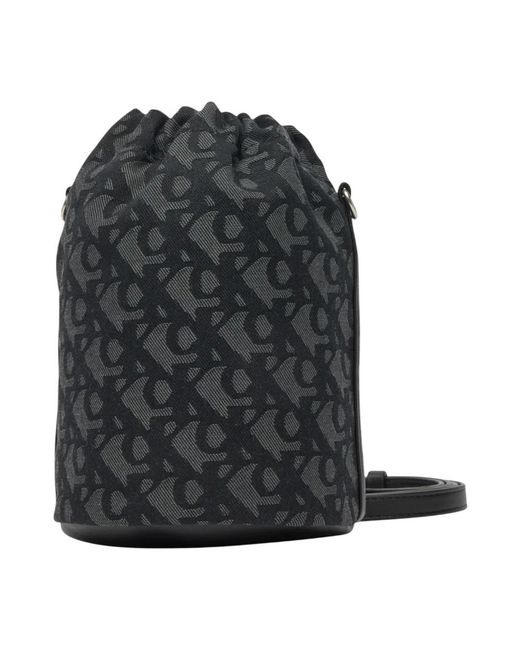 Calvin Klein Black Bucket Bags