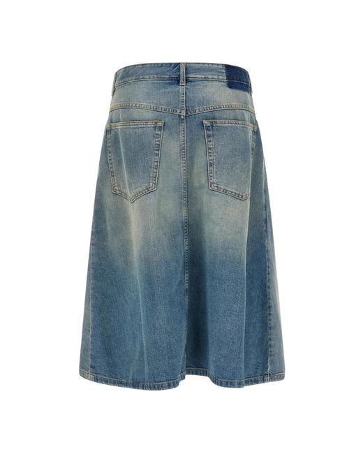 Maison Margiela Blue Denim Skirts