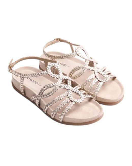 Flat Sandals di Gioseppo in Pink