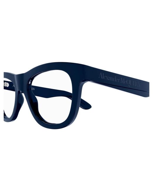 Alexander McQueen Blue Glasses