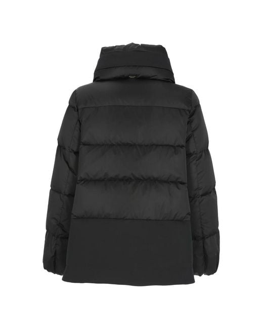 Herno Black Down Jackets