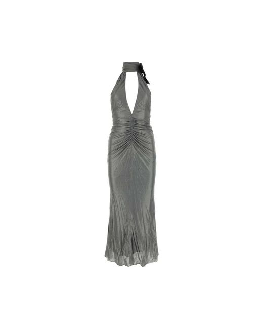 Alessandra Rich Gray Party Dresses