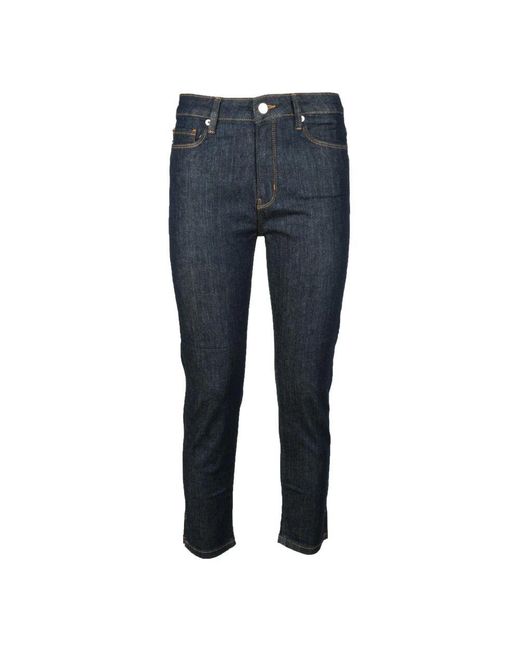 Jeans > slim-fit jeans Love Moschino en coloris Blue