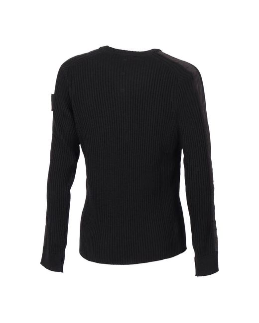 Premiata Black Round-Neck Knitwear for men