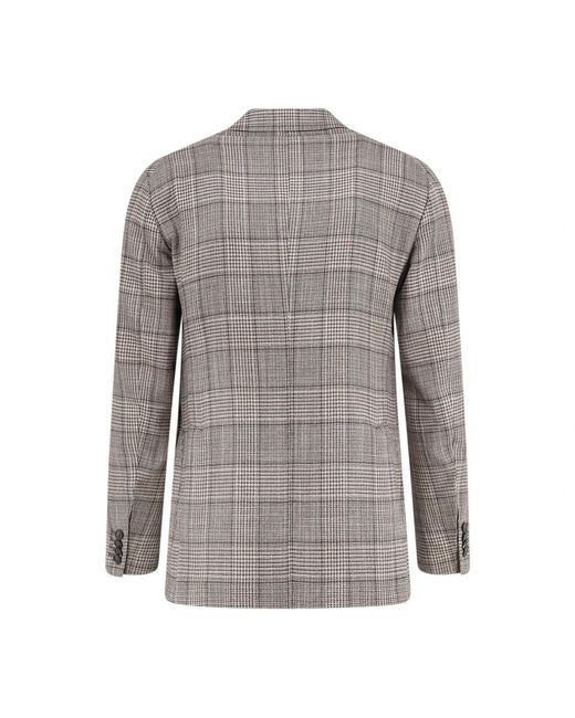 Tagliatore Gray Blazers for men