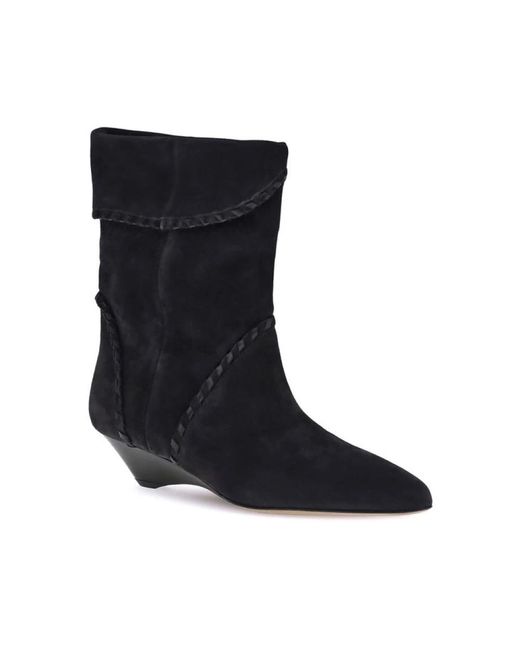 Isabel Marant Blue Cowboy & Biker Boots