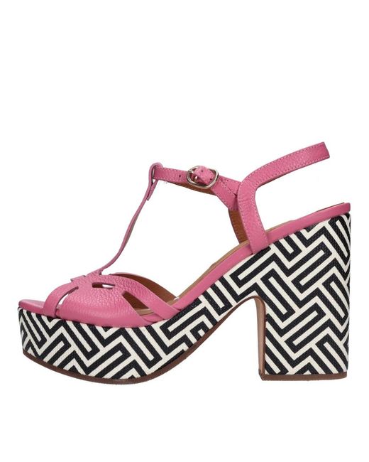 Chie Mihara Purple High Heel Sandals