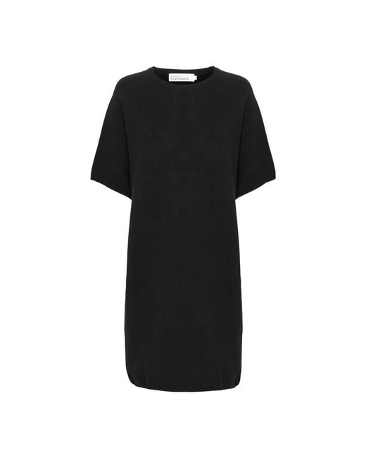 Knitted Dresses Karen By Simonsen de color Black