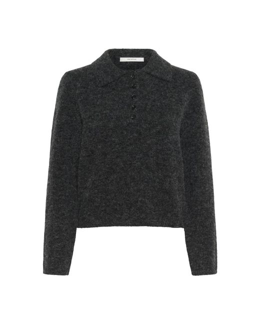 Gestuz Polo Hemden in het Black
