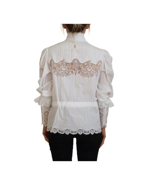 Dolce & Gabbana Gray Blouses