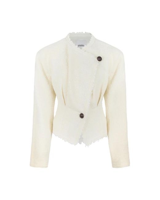 Isabel Marant White Tweed Jackets