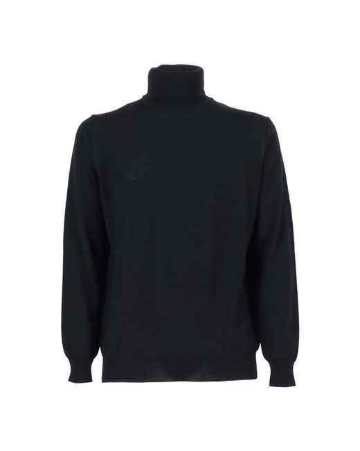 Kangra Blue Turtlenecks for men